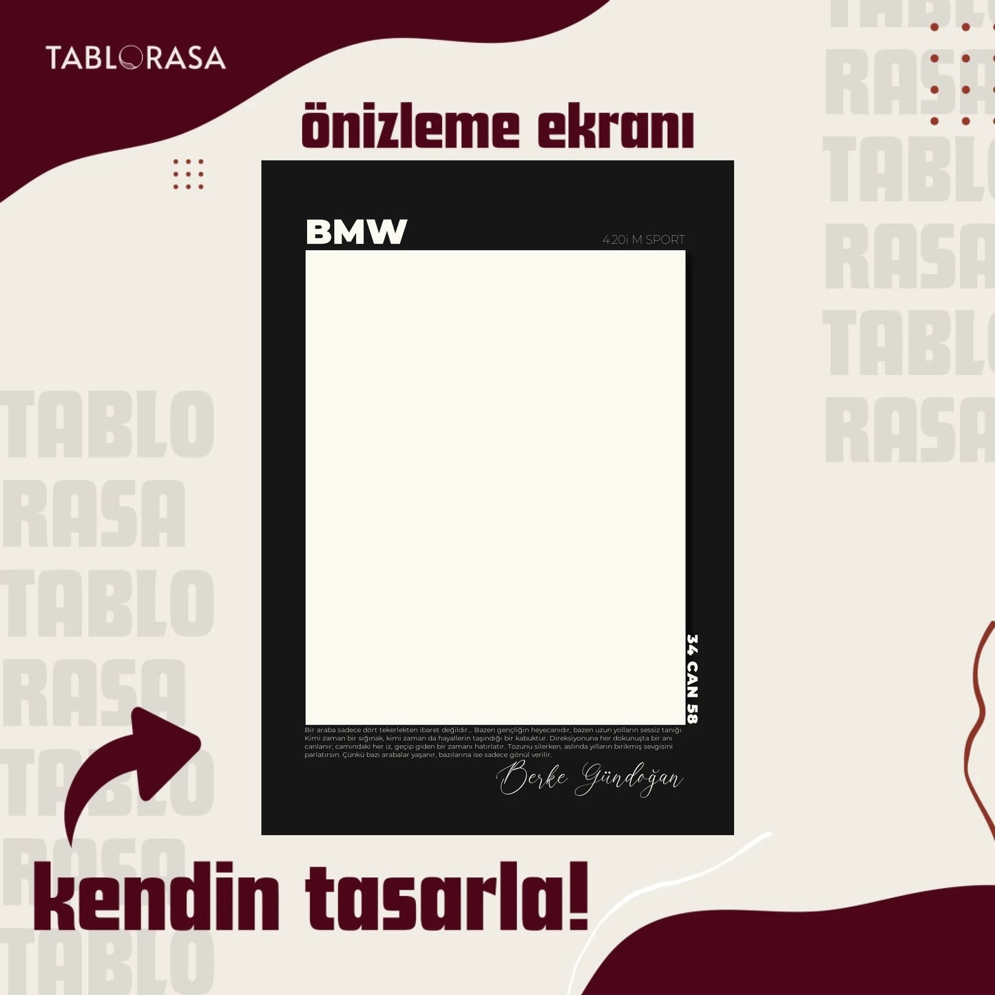 kendin tasarla