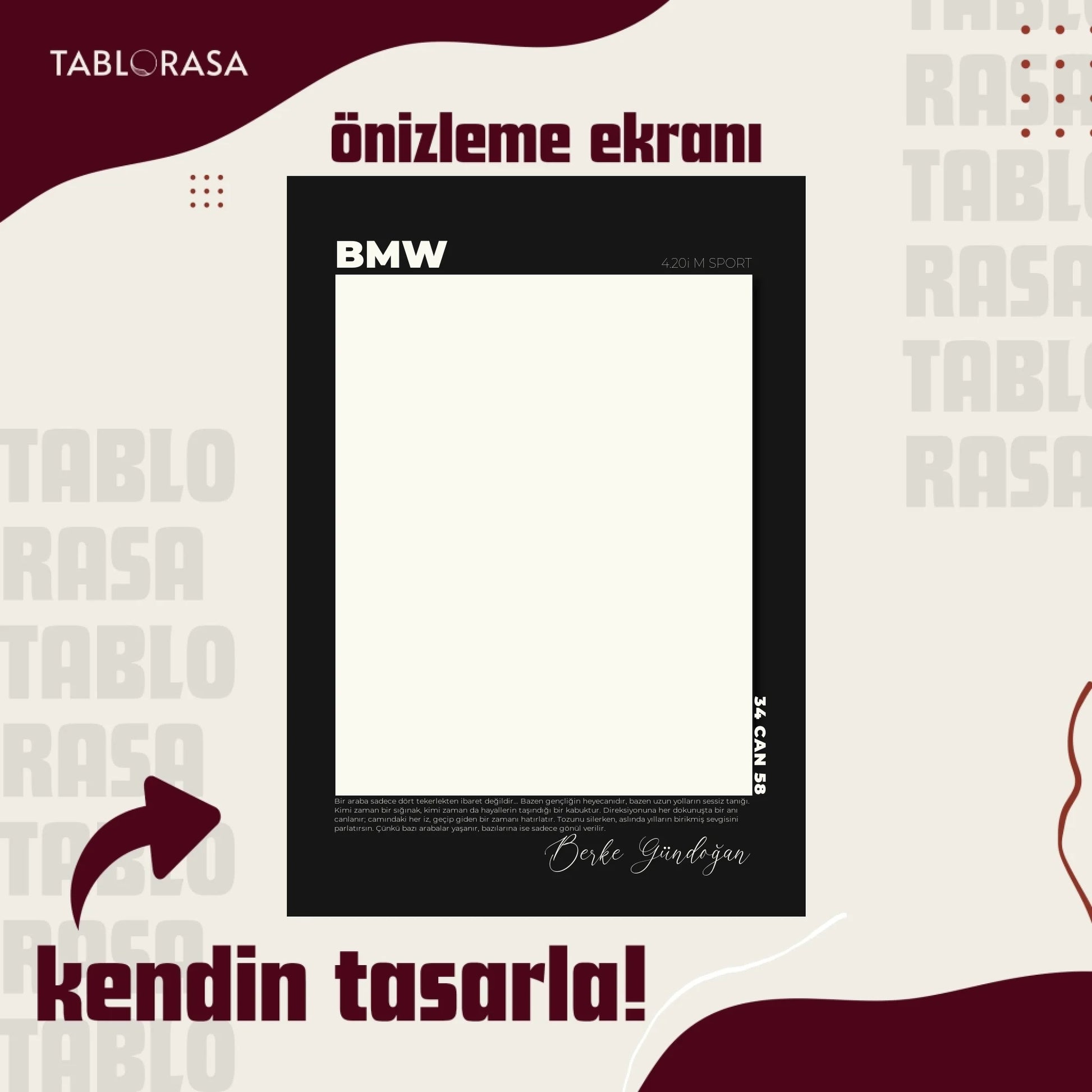 kendin tasarla