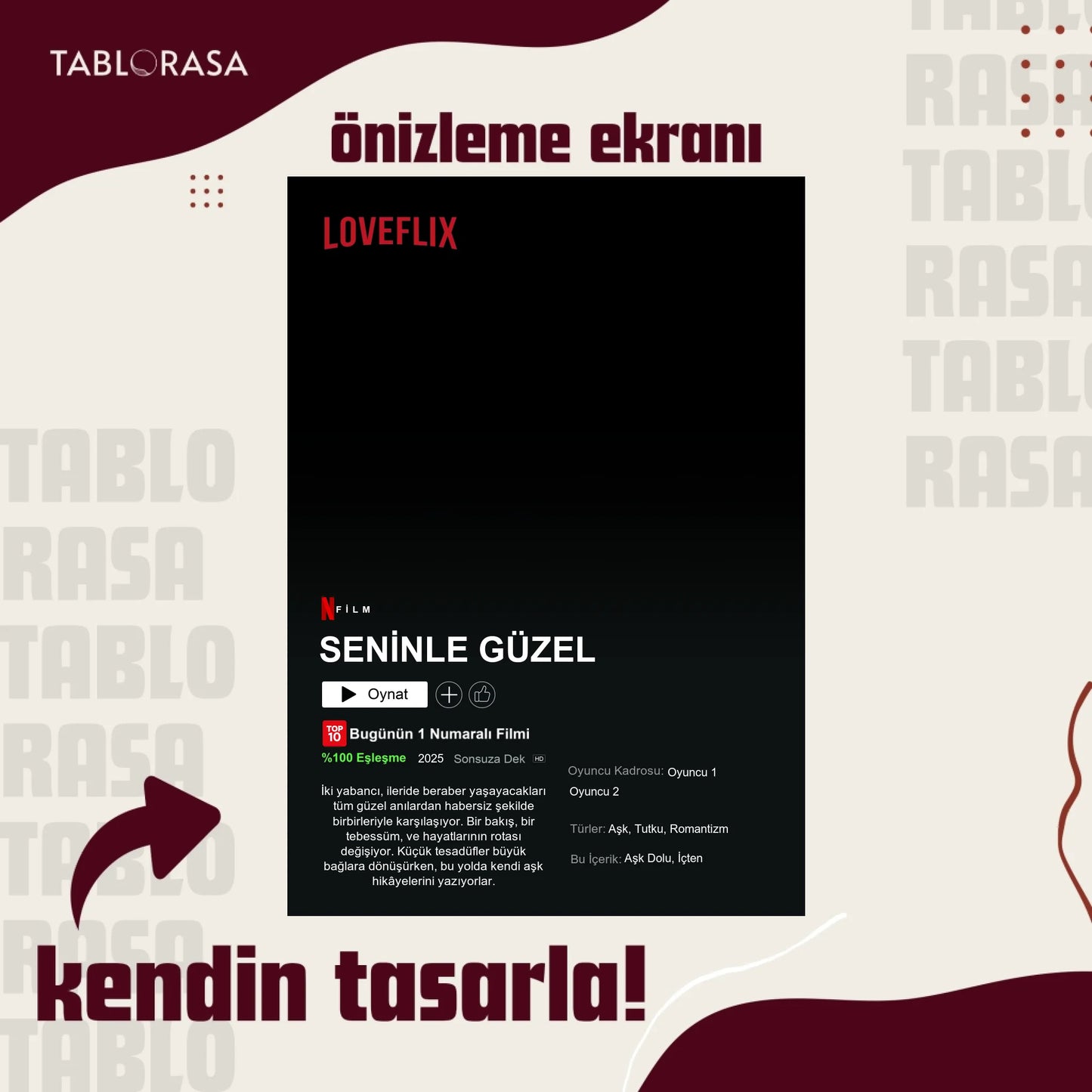 kendin tasarla