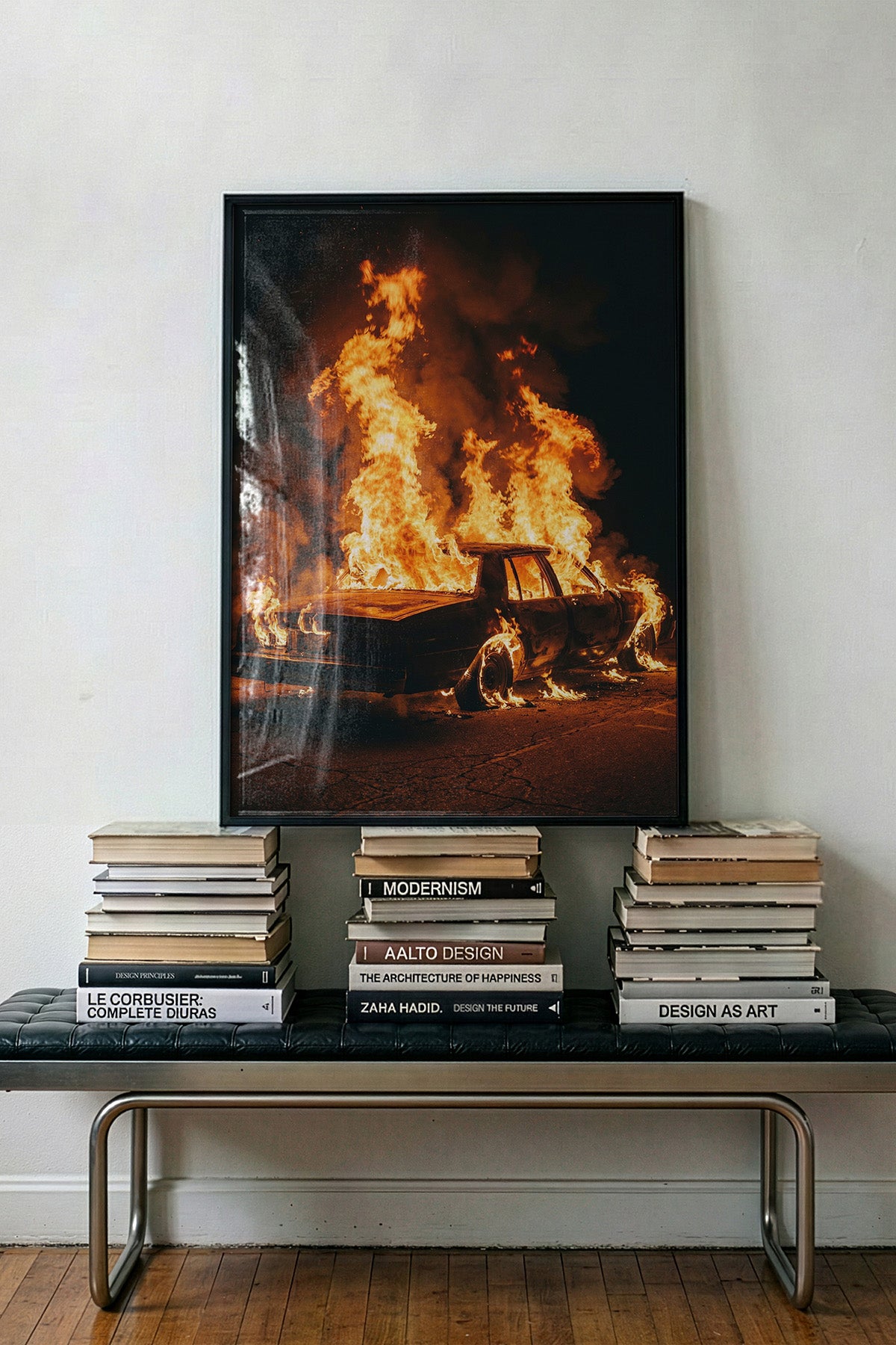 Fire And The Car