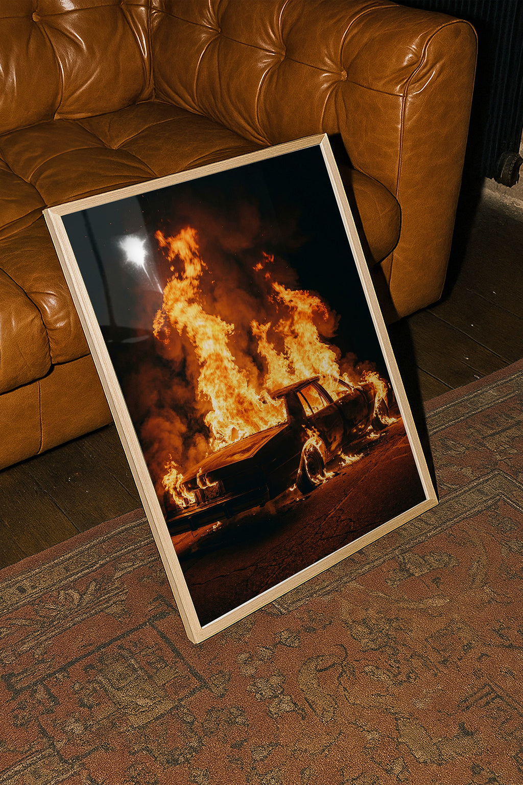Fire And The Car