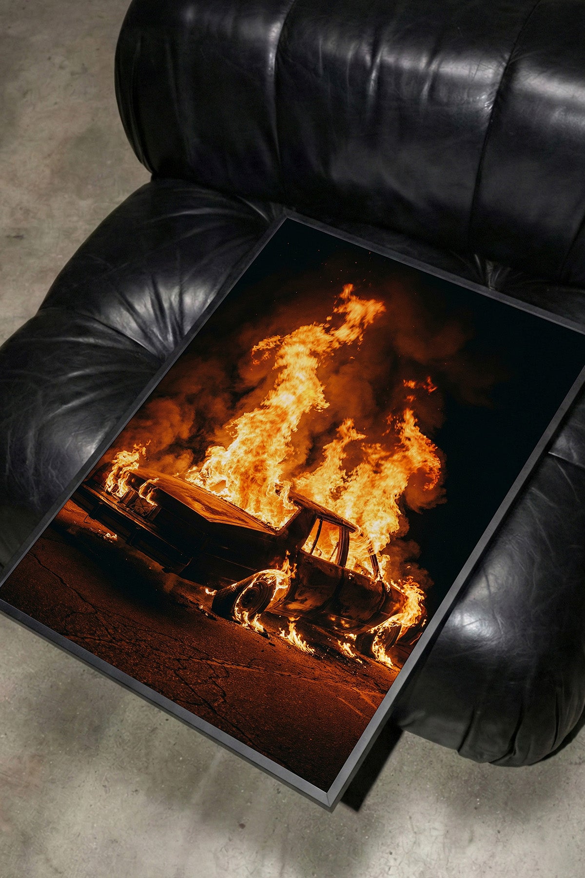 Fire And The Car
