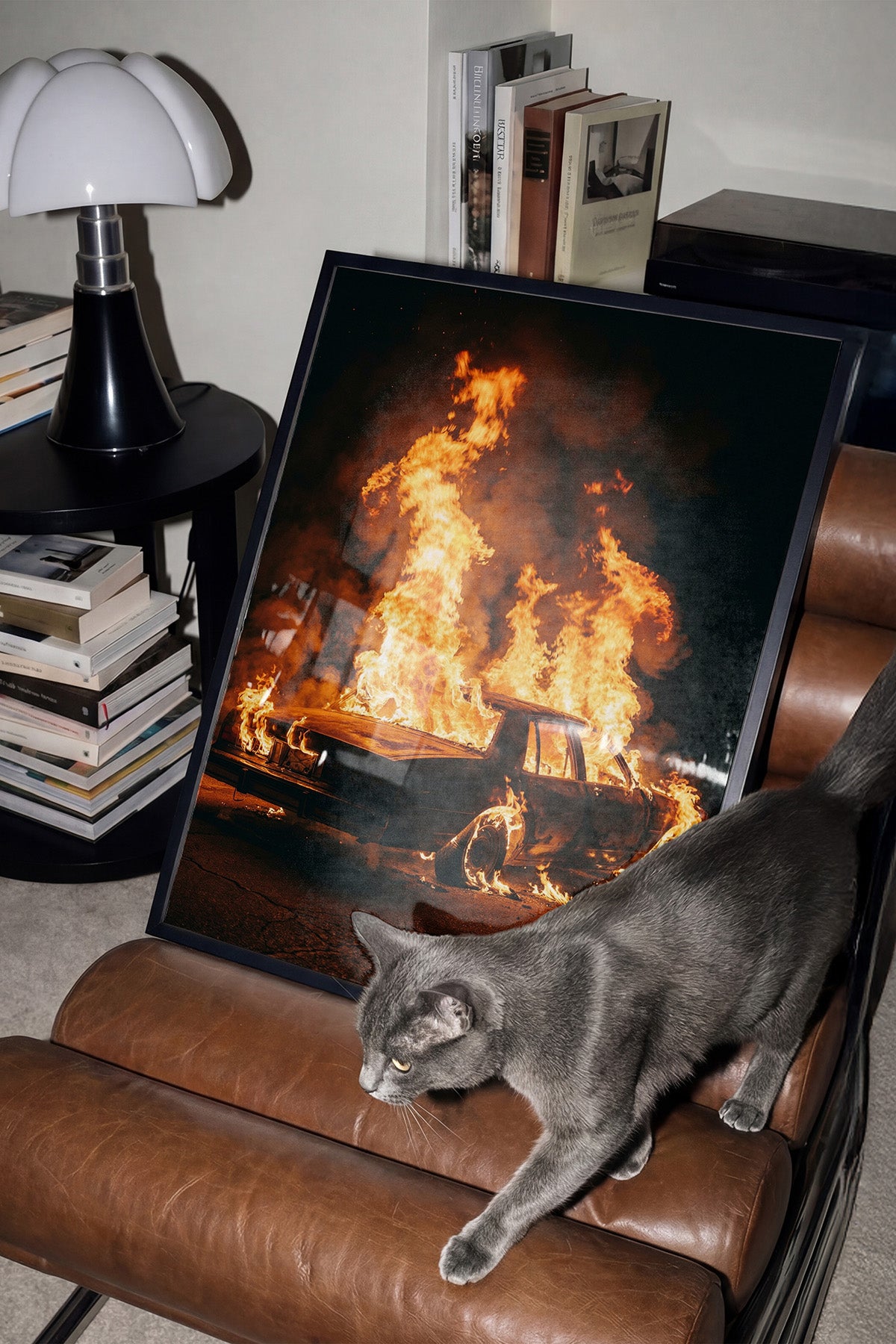 Fire And The Car