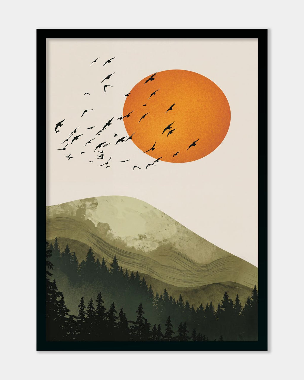 Sun & Birds
