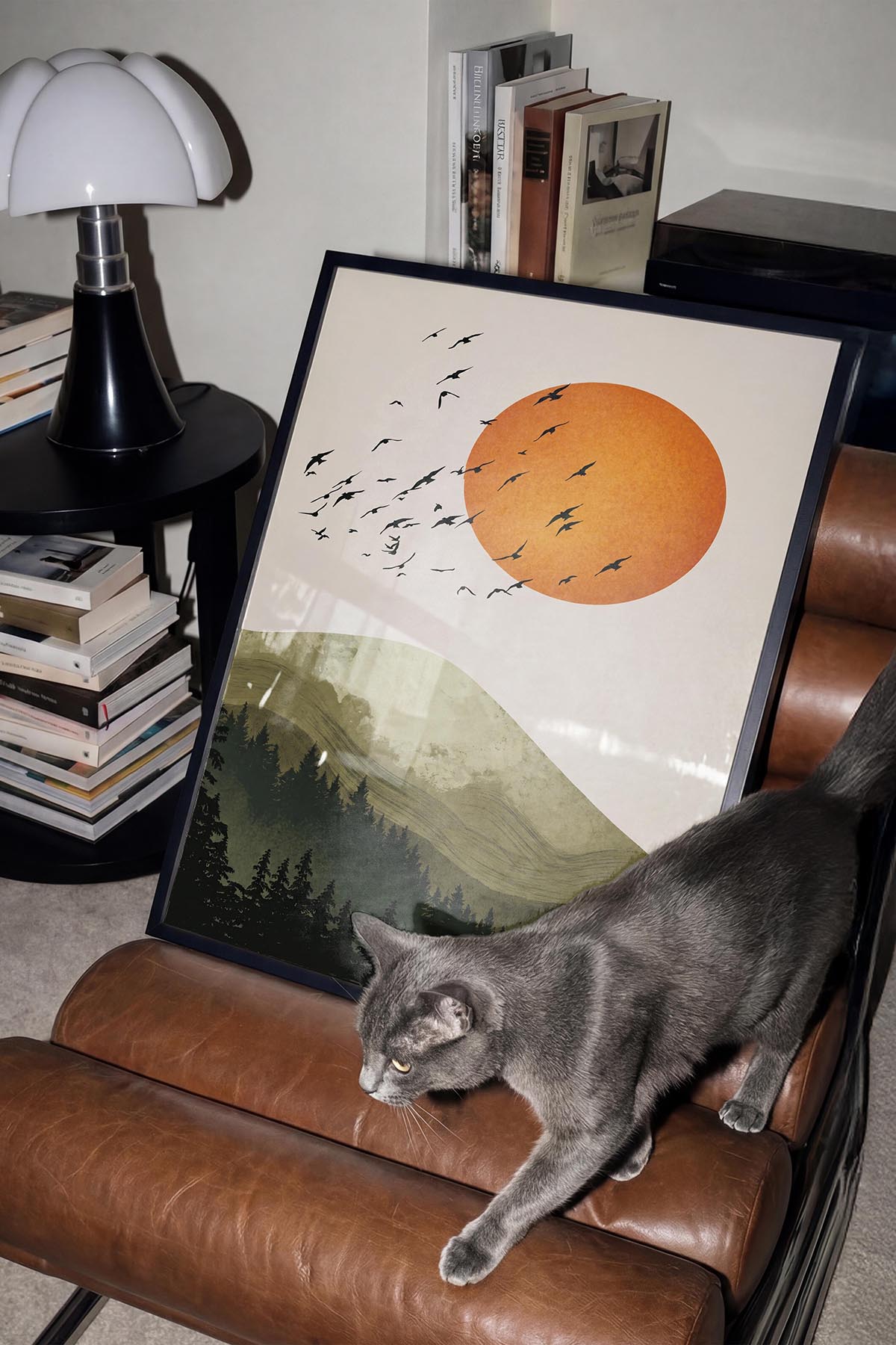 Sun & Birds