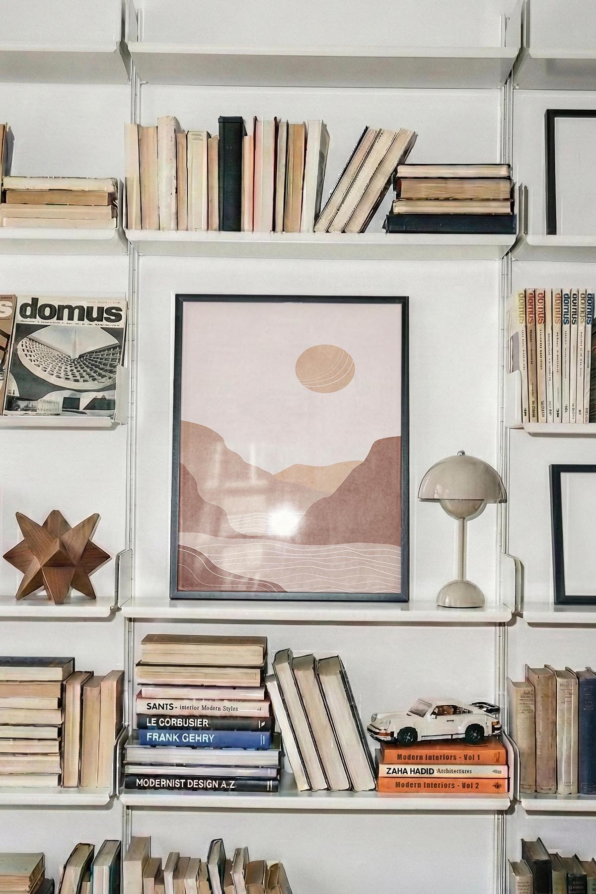 Sun Over Mountains