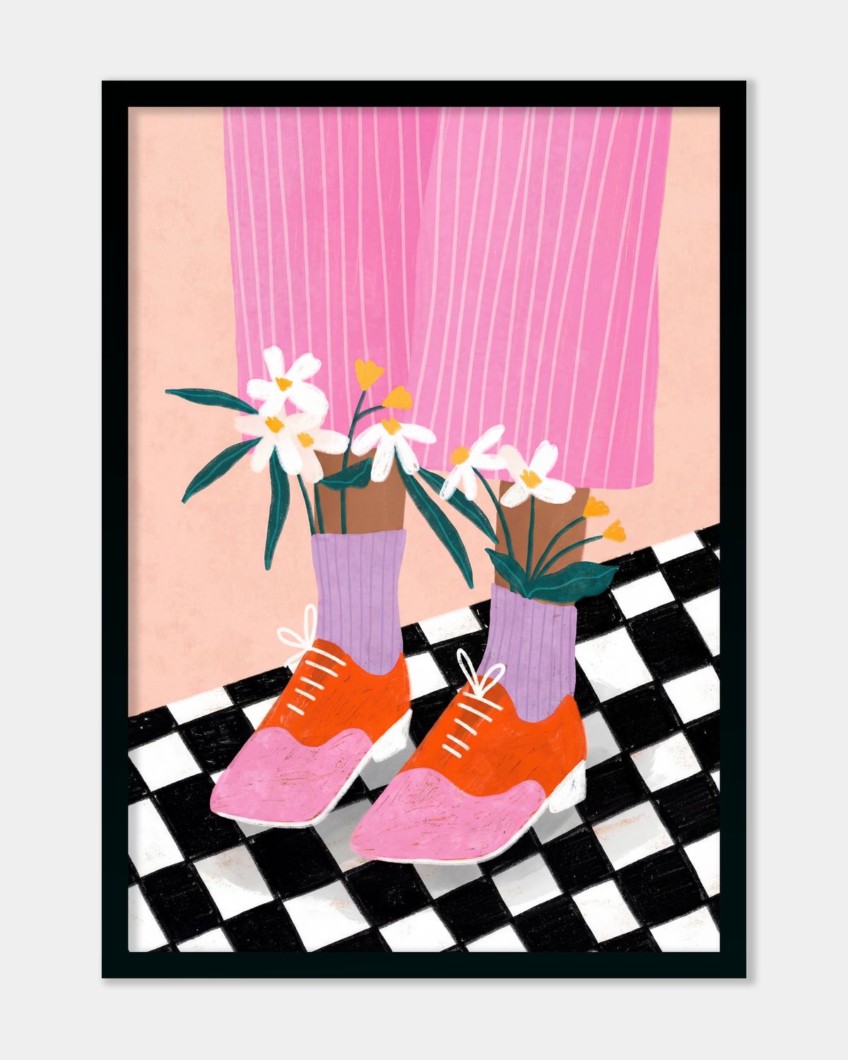 Sock Flowers