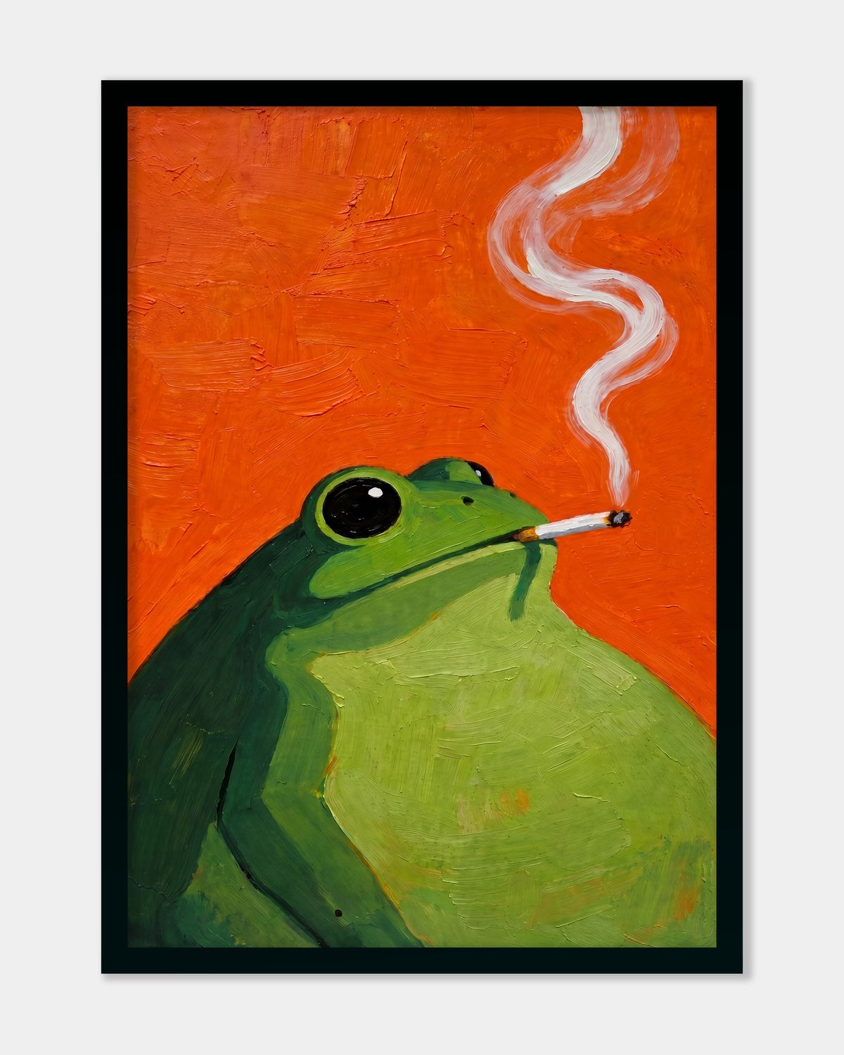 Smoking Frog