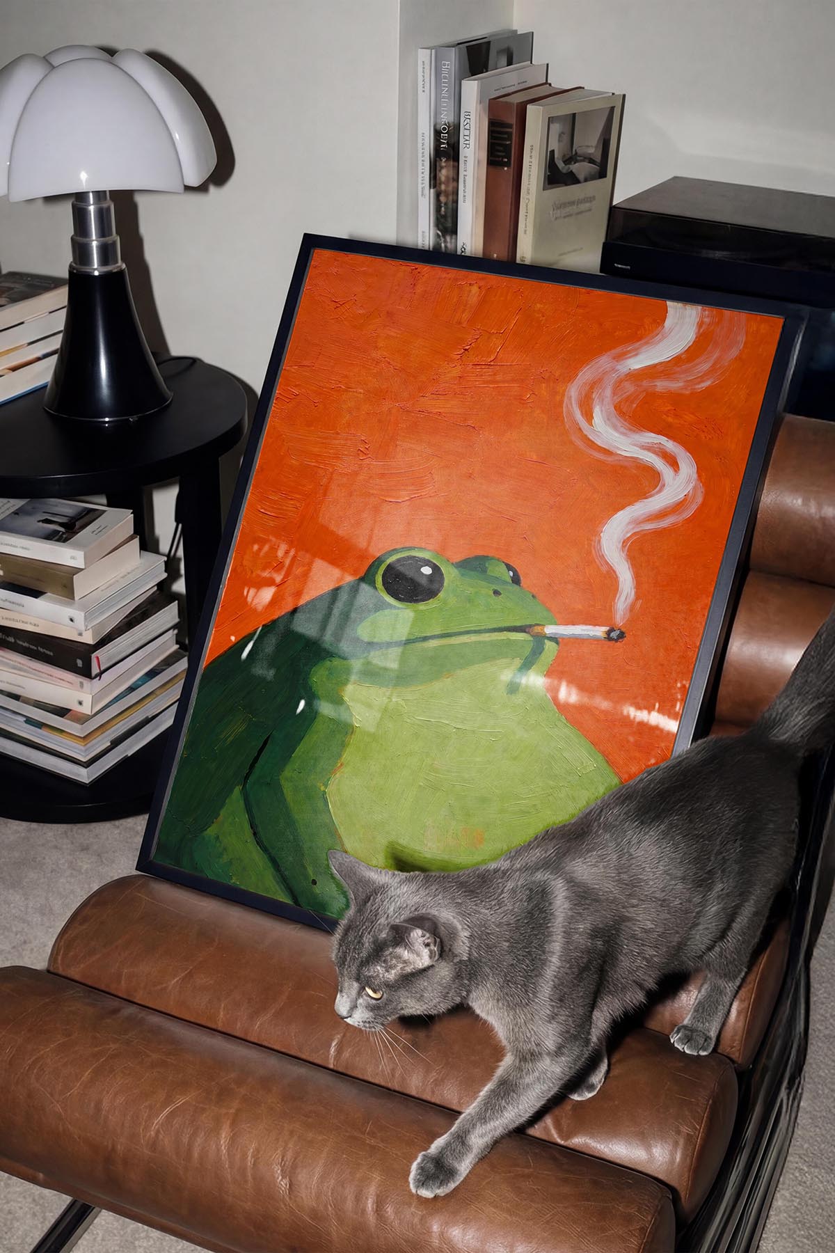 Smoking Frog