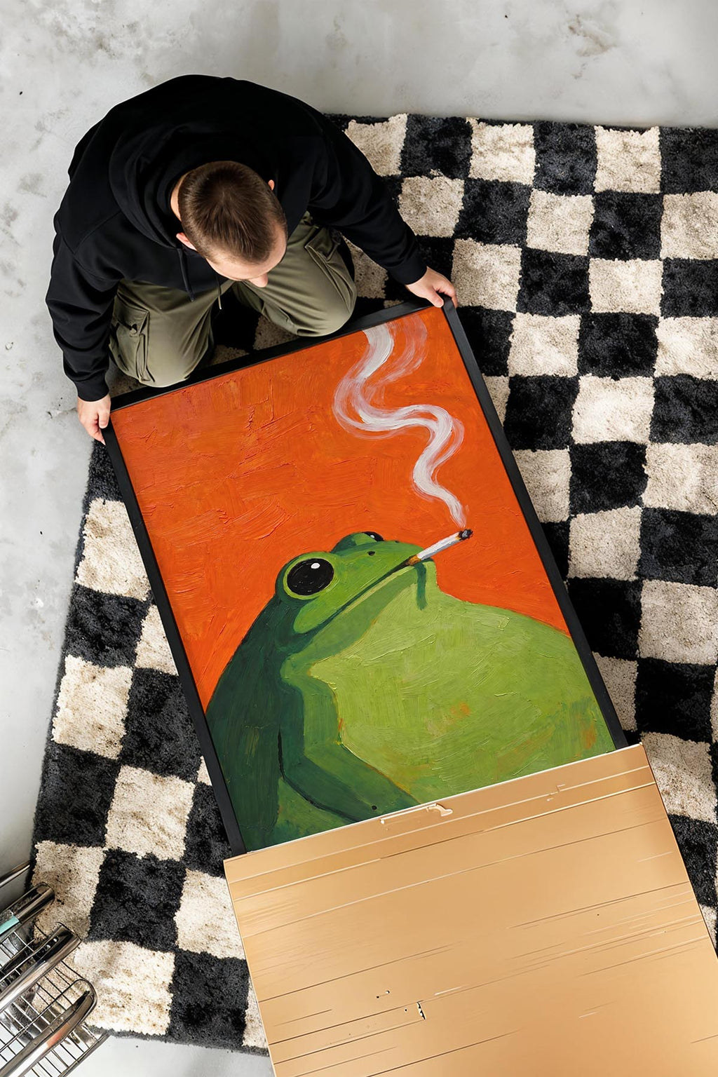 Smoking Frog
