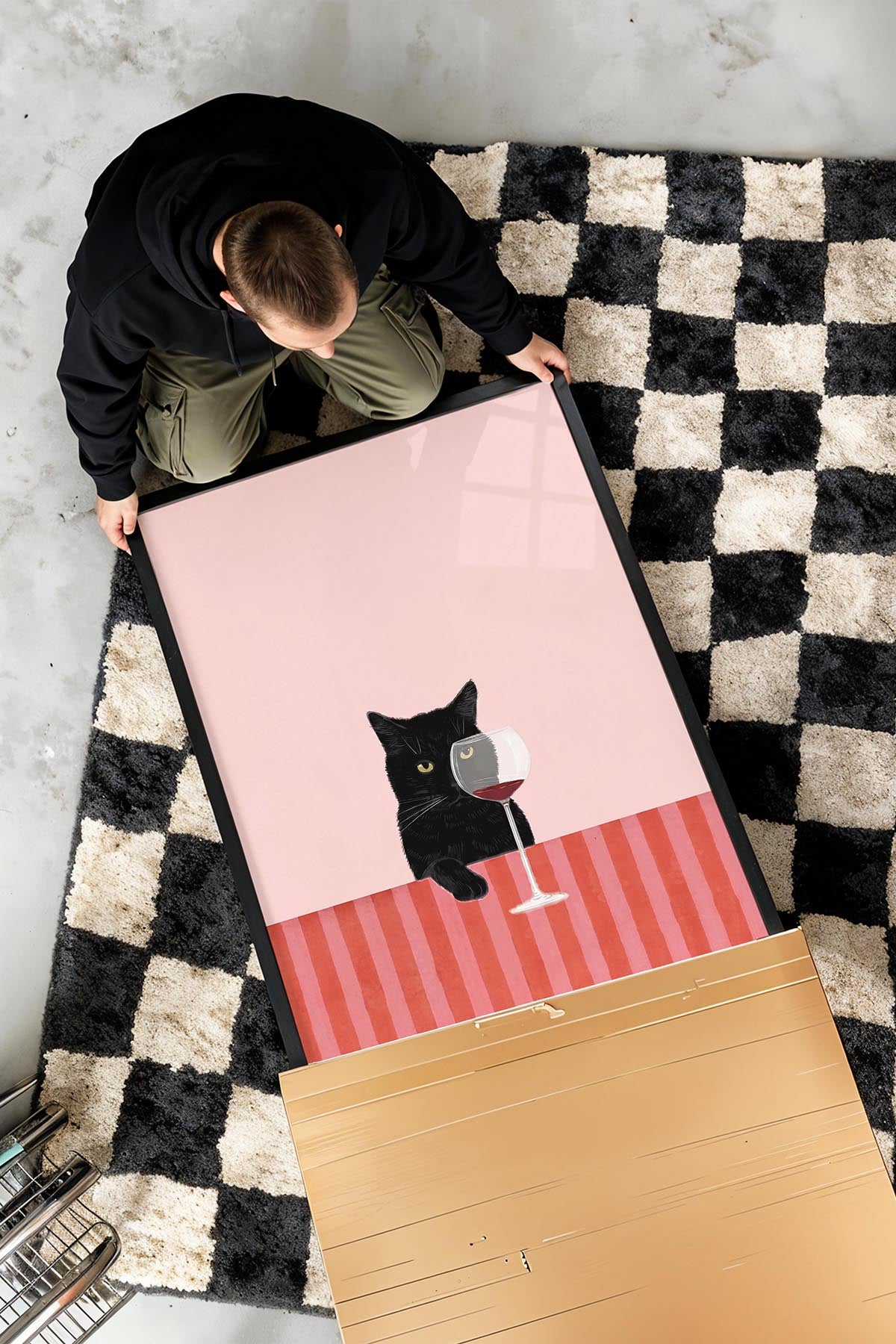 Wine & Cat